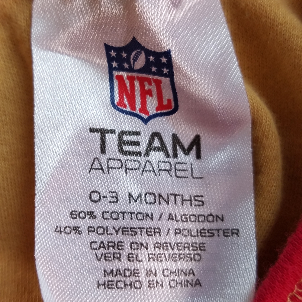SF 49ers Onesie - Picture 2 of 3